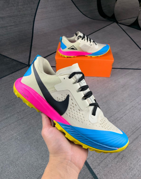 2020 Men Nike Air Zoom Terra Kiger 5 XY White Blue Red Black Running Shoes